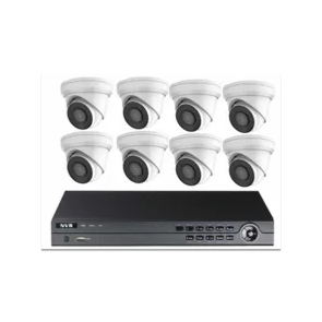 8Ch DVR 2MP Turret Security Camera Pkg - Image 2